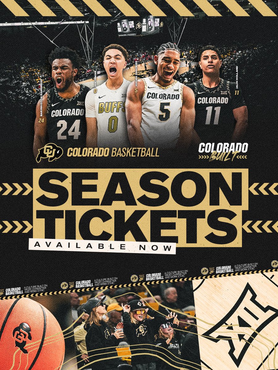 CUBuffsMBB's tweet photo. at 5,430 feet, the herd takes our home court advantage even higher β°οΈ
2026-27 season tickets are available now
ποΈ Β» https://t.co/obszShQQjQ
#GoBuffs | #ColoradoBuilt https://t.co/ndWKFR2ZaP
