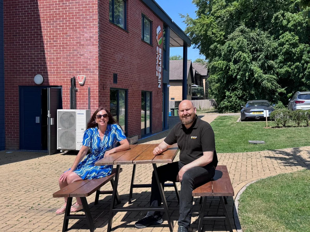 EntrainSpace's tweet photo. A pleasure to welcome Jo, Employment Consultant from @PoppyFactory, to Entrain Space last week to discuss strengthening the employment support available to our resident veterans.

We explored how this could work, including regular visits to deliver one-to-one sessions covering skills assessments, CV writing, job searching, interview preparation, LinkedIn profiles, training opportunities and access to employment-related funding.

Creating pathways into meaningful employment is a huge part of a successful transition from military service. We welcome the opportunity to have The Poppy Factory join our network of partner organisations committed to delivering regular on-site support at Entrain Space.

#EntrainSpace #VeteransSupport