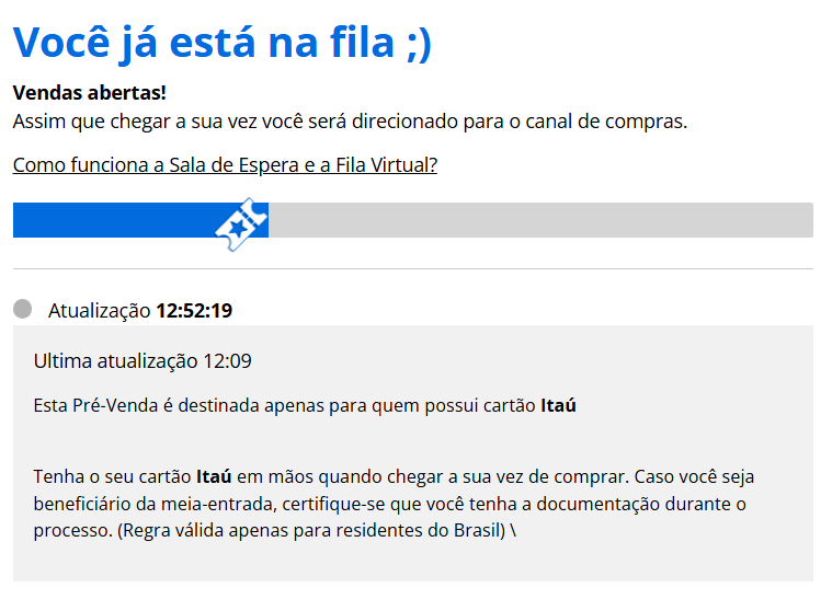thiagecs's tweet photo. isso eh bom pra fila do itau? https://t.co/ZJnEy644GL
