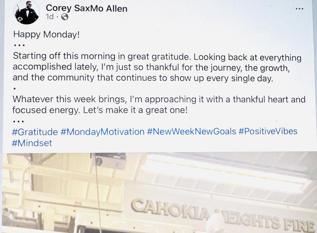 ChairmanKern's tweet photo. Great reel Corey! 💯👍. Cahokia Heights Fire Department. #twill https://t.co/mYlDbIbZJk