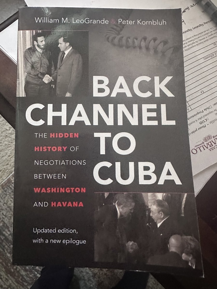 Silverback766's tweet photo. @nataschadea If you can get this book,  it will tell you a surprising, untold history of bilateral efforts toward rapprochement and reconciliation and why we keep failing. https://t.co/eFNmMgUvdp