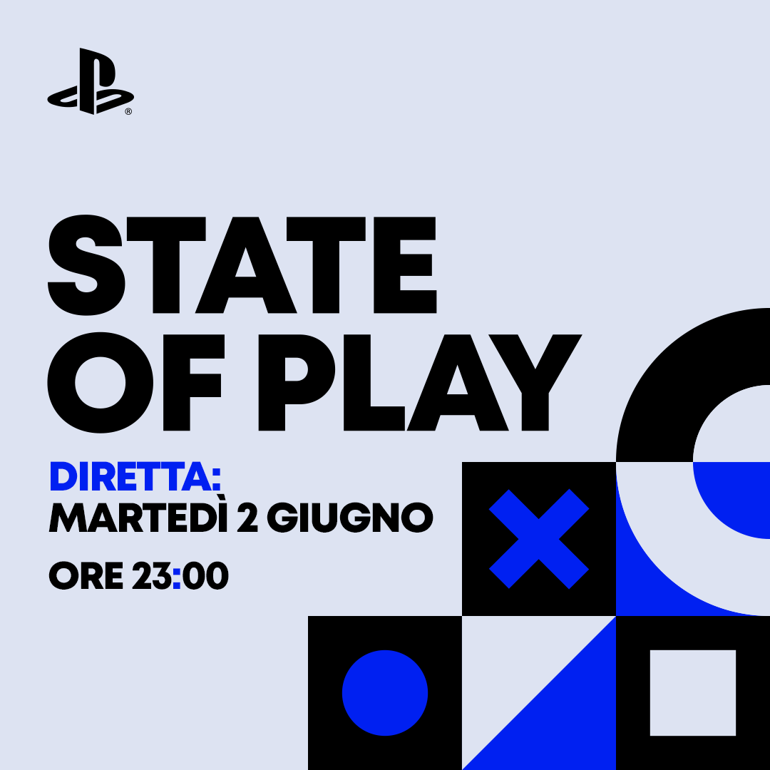 PlayStationIT's tweet photo. Lo #StateofPlay torna questa sera alle 23!
Stay Tuned: https://t.co/YIzK7go8x7 https://t.co/JLg0fQFzuL