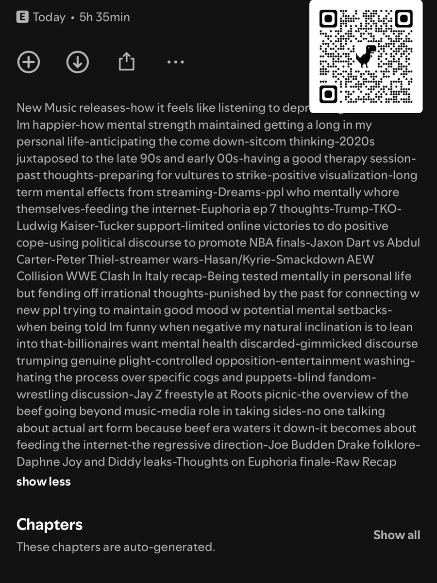 Hanzi83's tweet photo. Episode 695 #Mentalhealth #WWE #AEW #Hiphop #Music #WWERaw #Smackdown #WWEClash #AEWCollision #Euphoria #JayZ #Drake #Illuminati #conspiracy  #tv #media #politics #comedy https://t.co/IsXsRRoIGK