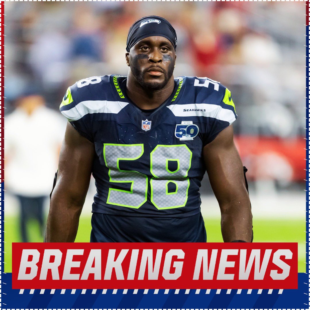MySportsUpdate's tweet photo. The #Seahawks and EDGE Derick Hall have agreed to a 3-year, $42M extension with upside to $46.5M, per source.

A former 2nd-round pick, Hall gets up to $19M through the first year of the extension in a deal done by Chad Berger and Ezra Thompson. https://t.co/hhE1dgW4nJ