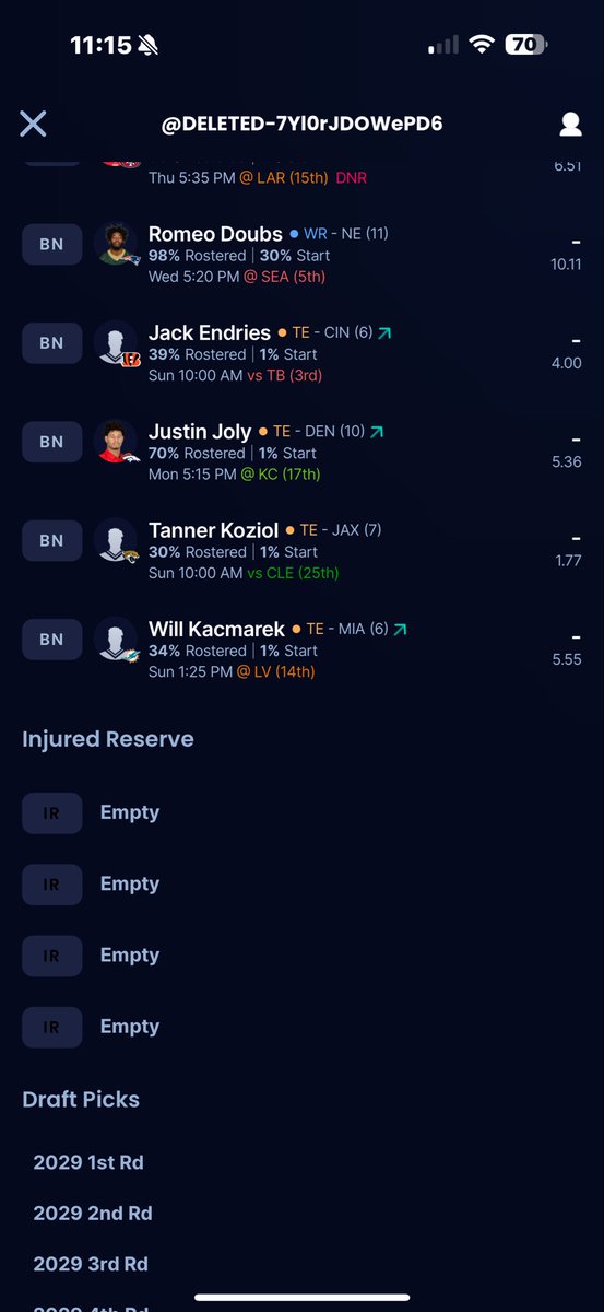 Dynasty Zack tweet media