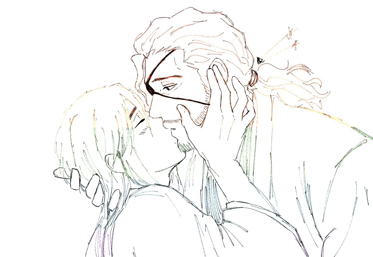 uryukisses's tweet photo. A simple kiss #ShunUki https://t.co/TqGd9DIR4X