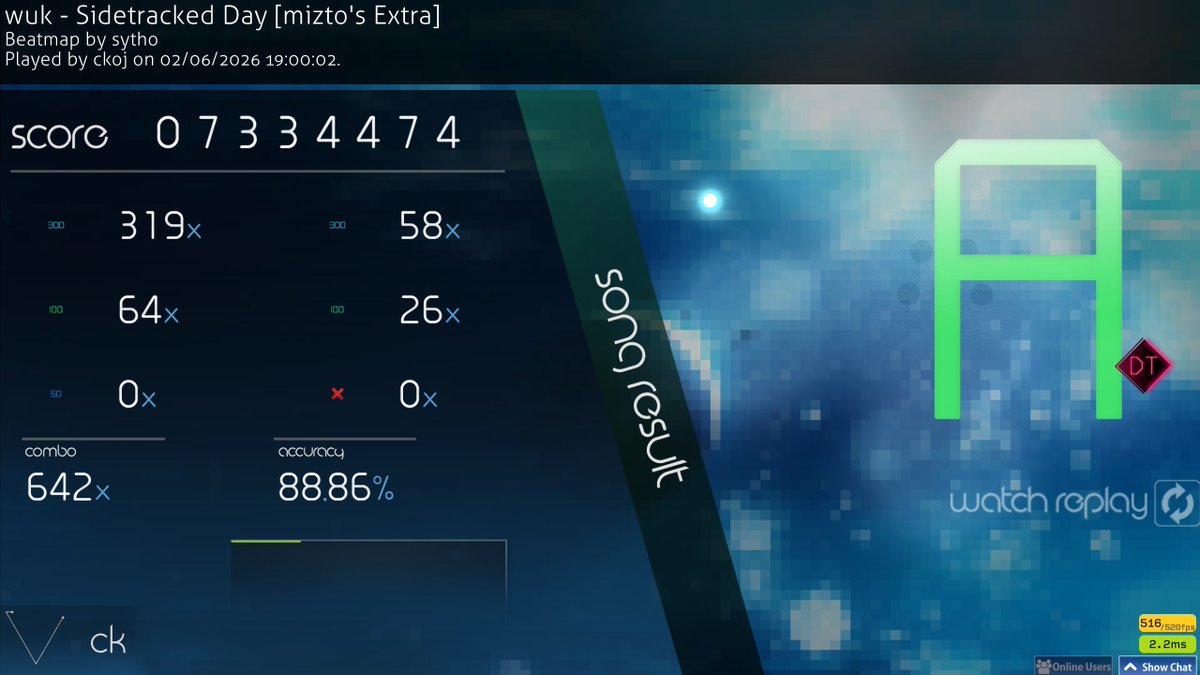 CKojios's tweet photo. nice acc! 3rd 617 pp https://t.co/3skmKouq2P