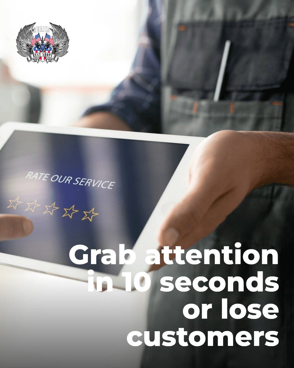 CustomShopsMktg's tweet photo. Your shop has 10 seconds to win attention. Say: “We make your vehicle run better, faster, longer.” Book your free AI assessment now. https://t.co/bHg13KBlCl
