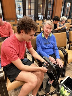 BayWesterly's tweet photo. BHS Tech Club expanded its outreach to The Normandy Senior Living Campus, in addition to the Dwyer Senior Center. They made 18 visits to provide tech help to 50+ senior citizens.  Pictured are Seniors (recent grads!) Colin McAlea, Jake Acosta &amp; Ben Kamm. https://t.co/igMZTXJ52F