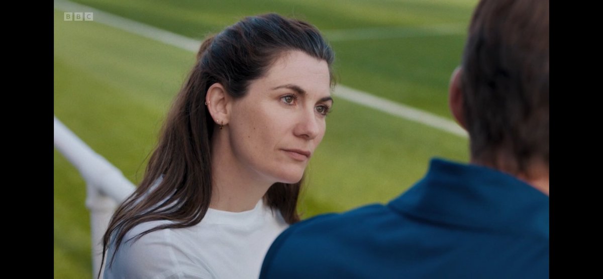 DiscipleOfBrad's tweet photo. Watching Dear England just means getting distracted by Jodie whenever she shows up https://t.co/rIWxu2MYof