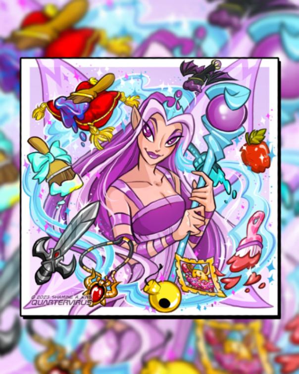 Neopets's tweet photo. It's Fyora Day! 👸

Our Faerie Queen has been through a lot in Neopia lately, so today we're celebrating her with our wonderful community. What do you think will happen next on The Void Within?

Long live the Queen!

🩶 🩷 Art Gallery artworks by plushgator, heavun, nut862 and _quartervirus_