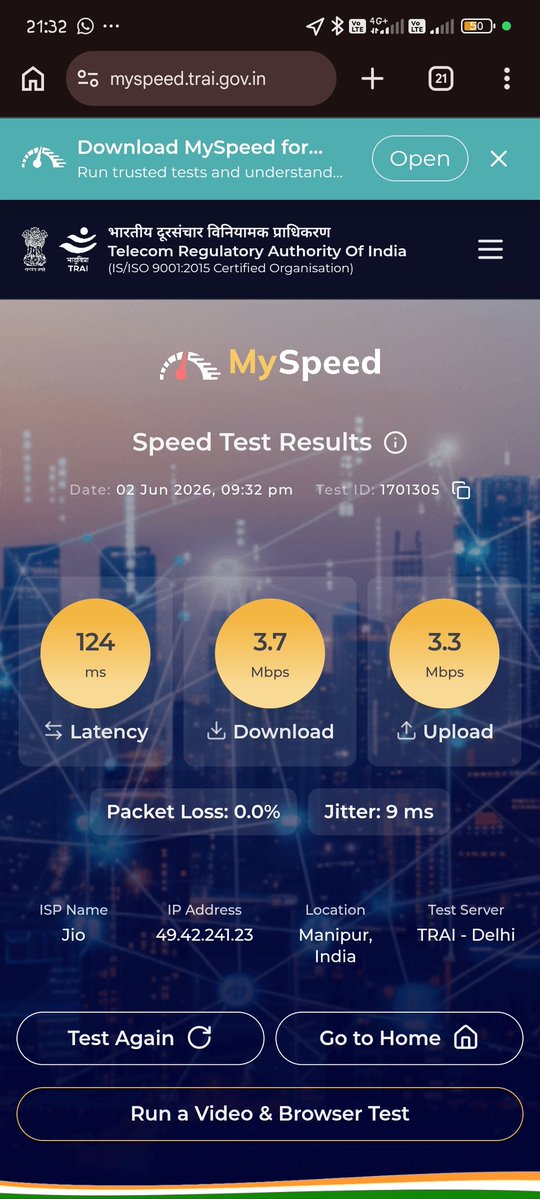 chingthou's tweet photo. @reliancejio @JioCare this is the service you are providing. This is not just about today but for everyday. Even if I complain they will ask if I'm indoor, which is absurd. Isn't mobile phone meant to be used anywhere. Do we need to find open ground everytime we want to use https://t.co/WxuzenUeEC