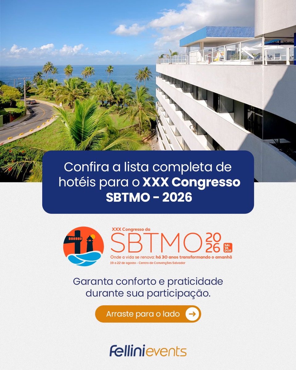 SBTMO's tweet photo. Sua experiência no SBTMO 2026 vai muito além do congresso.

📩 Fale com a equipe e receba atendimento personalizado: +55 51 99196-3701

💡 Antecipe sua reserva — as melhores opções não ficam disponíveis por muito tempo. https://t.co/6dUlvJtwBB