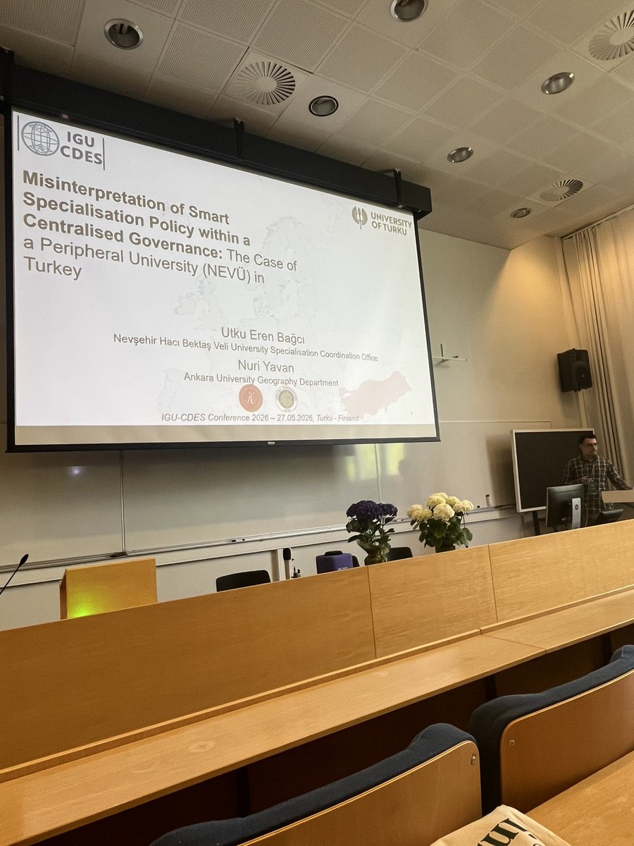 nuriyavan's tweet photo. As I do every year, I was in #Turku, #Finland, for the IGU CDES 2026 annual conference. IGU Commission on the Dynamics of Economic Spaces (IGU CDES), which has been bringing together economic geographers from around the world since 1970, held this year’s conference in Turku. https://t.co/FDwl9eN3yW