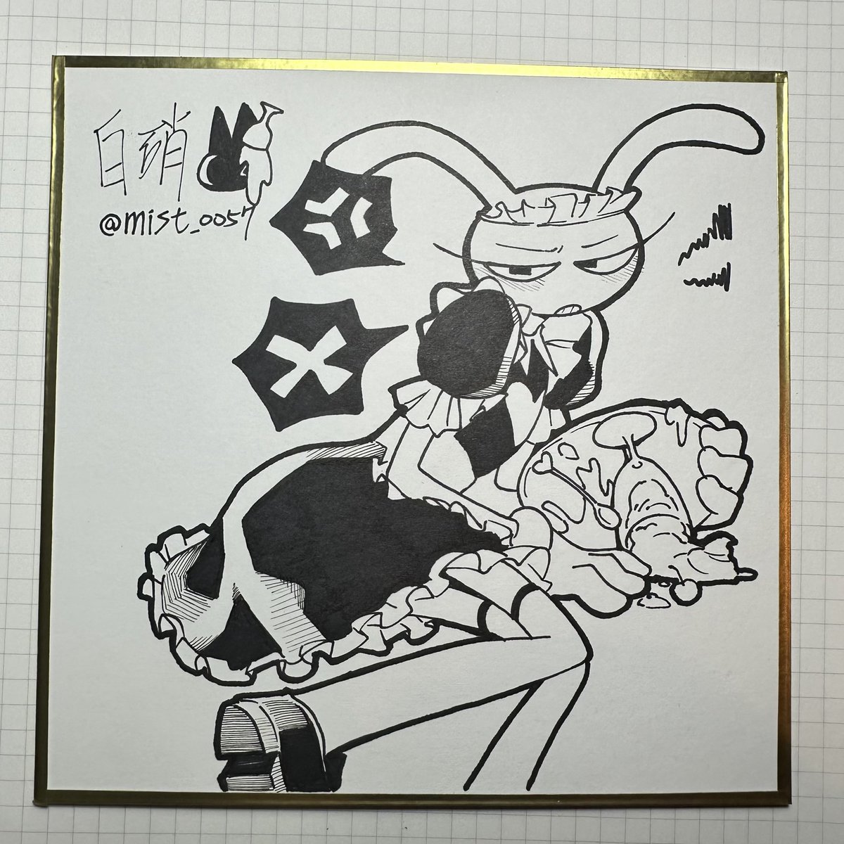 mist_057's tweet photo. 歐美翁滿額簽繪板 
✨十張一覽✨（4/10）
感謝各位的購買支持💕
#歐美翁 #funnybunny https://t.co/RrHGvEeBQQ