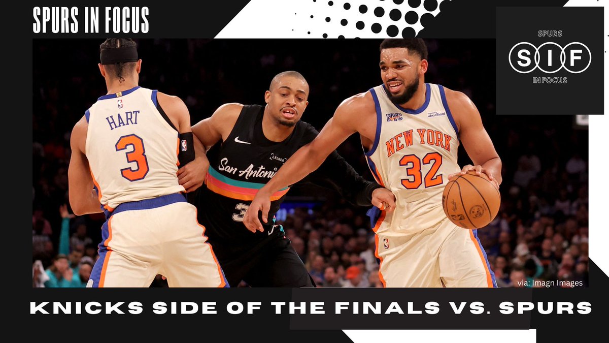 JeffGSpursZone's tweet photo. 🎙️Do the Knicks see major trouble ahead vs. the Spurs in the NBA Finals? @KnicksFanTv tells us &amp; more

YT https://t.co/6s2az4gaPe
SS https://t.co/y2RKkogHsr
Spotify https://t.co/qQl8GYrJC6
PocketCast https://t.co/ddxrHc11rm
Amazon: https://t.co/1mOugeB1Fq #nba #gospursgo #PorVida https://t.co/kLvETHHRUj