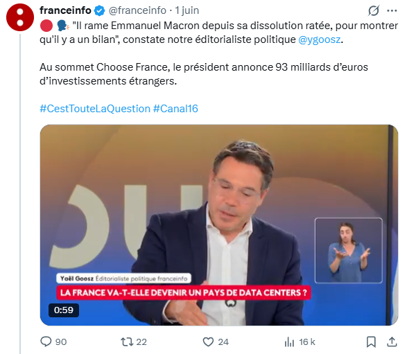girafonarchive's tweet photo. Ca fait 9 ans que le Macronbashing est permanent.
Même quand on devrait se réjouir faut qu'on tire sur l'ambulance France par détestation débile du président, conducteur de ladite.
Insensé.
Vous faites aussi partie du "problème 2027" les journaleux.
Responsables
ET 
Coupables. https://t.co/4EfXD2iafI