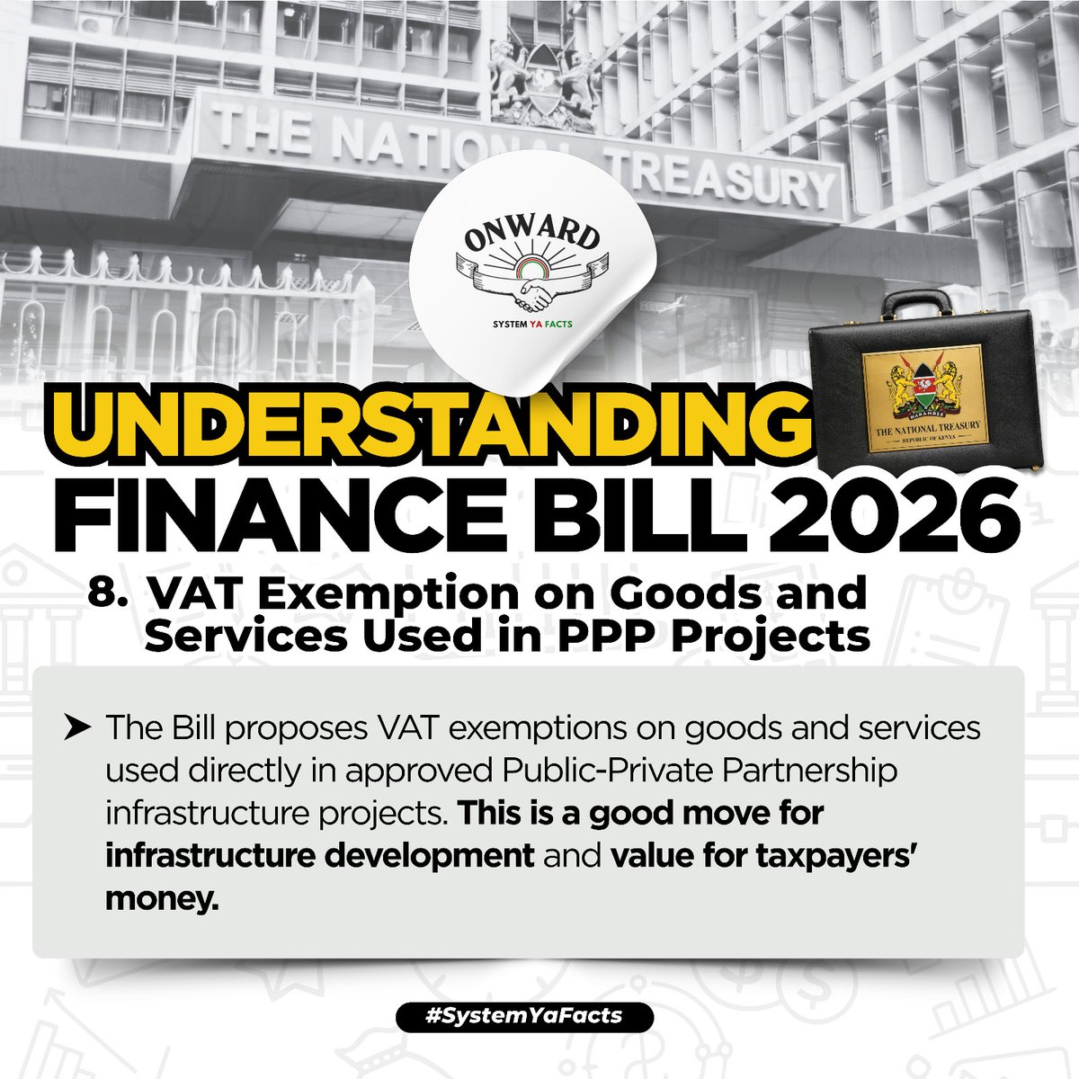 bianca_airis's tweet photo. A modern economy needs modern tax policies. From digital finance clarification to crypto asset reporting and tax amnesty provisions, the Finance Bill 2026 aims to align taxation with today's realities while promoting compliance and growth.
#FinanceBill2026Explained 
 Jisomee https://t.co/JsJM0ZAA6H
