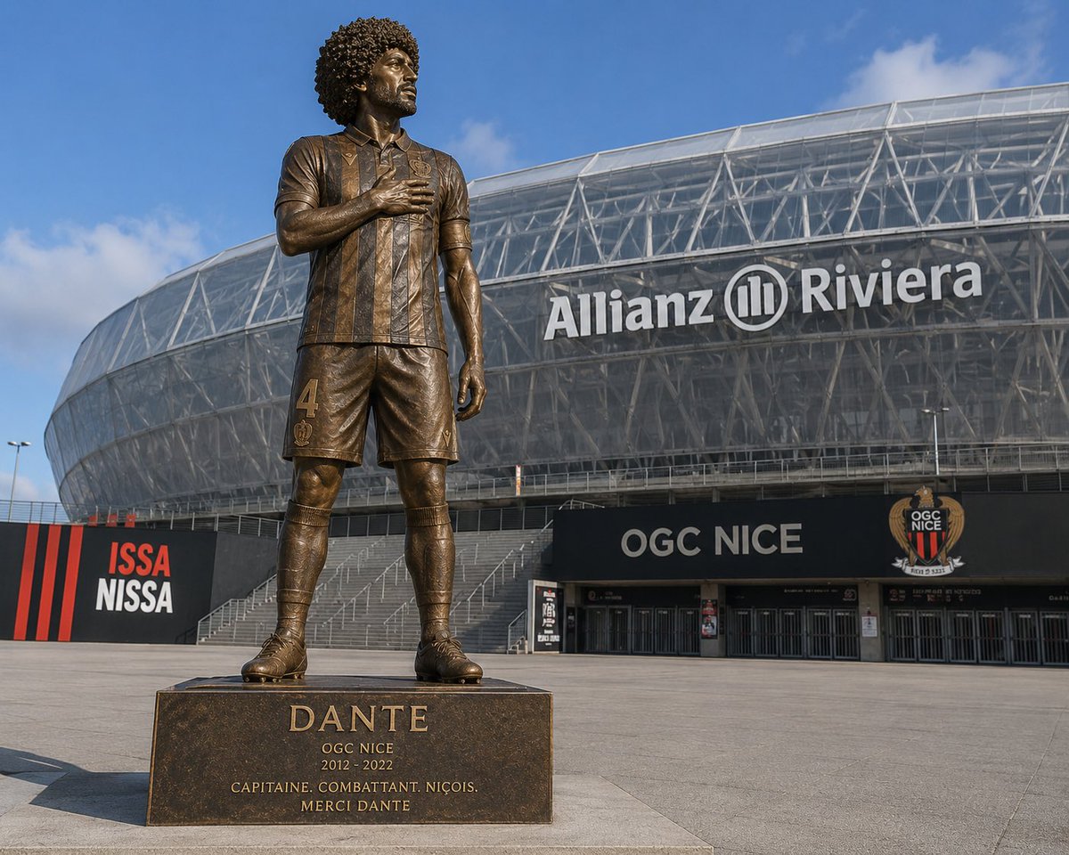 Morpheus06Tsr's tweet photo. @ogcnice @ogcnice 
Cela aurait de la gueule sur le parvis du Stade . Un reconnaissance de notre Capi  
@dante_bonfim Uno di noï https://t.co/3tma0u2uVq