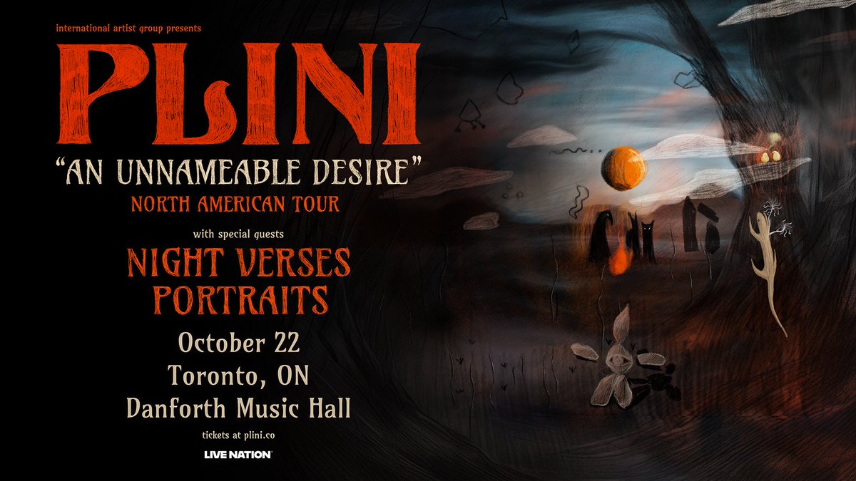 TheDanforthMH's tweet photo. JUST ANNOUNCED: Highly acclaimed guitarist Plini is bringing his instrumental progressive rock fusion to Danforth Music Hall on Thursday, October 22!
ON SALE: Fri, June 5 | 10am
🎟️: https://t.co/OvEXXBMkqe https://t.co/Aapyf1pHv1