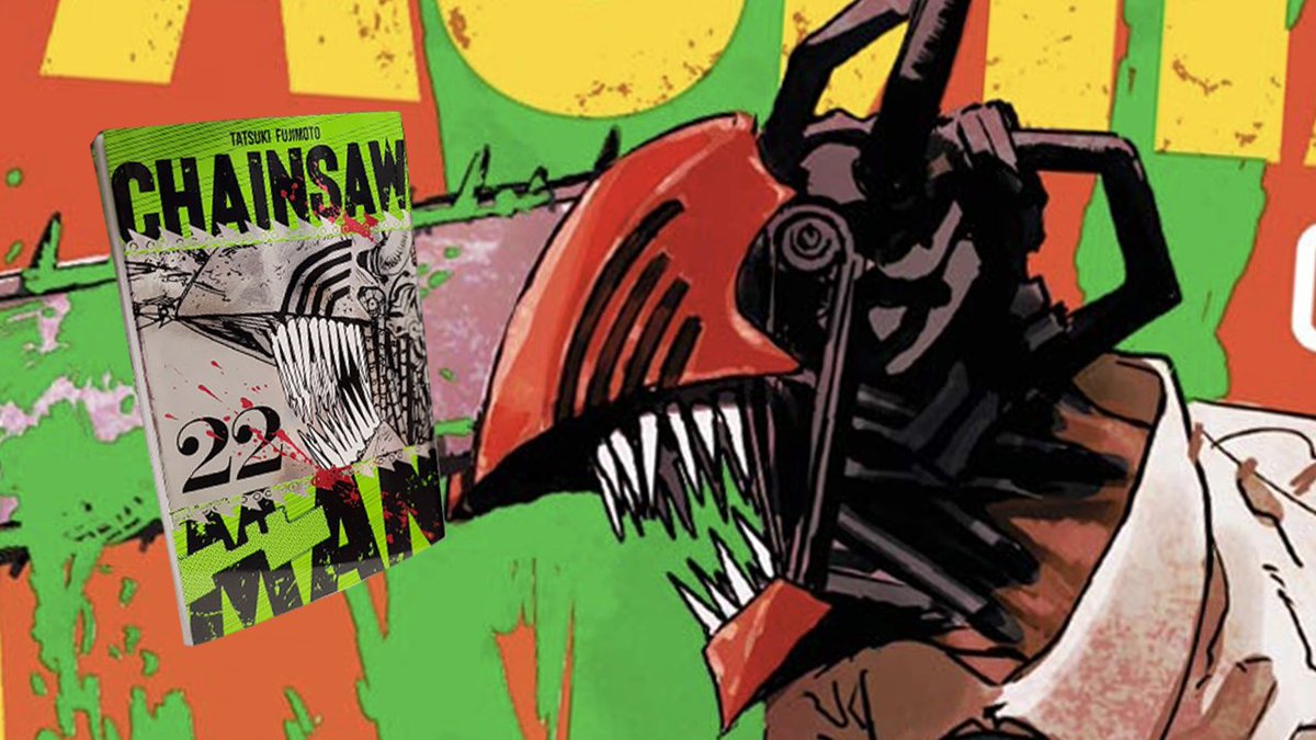 Azlayer_'s tweet photo. Premier aperçu de l'édition limitée du tome 22 de Chainsaw Man !

C'est tellement meta !

#chainsawman https://t.co/5DOY9YKL8S