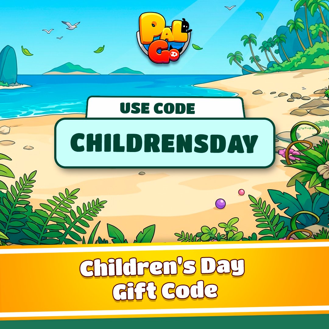 PalGoOfficial's tweet photo. 🎈 CHILDREN’S DAY GIFT! 🧸🎉

Celebrate Children’s Day in Pal Go with a special free reward! 🎁

💎 300 Gems + 3000 Gold Coins
🌟 Code: CHILDRENSDAY
📌 Redeem now:

🍏 iOS: https://t.co/jtnogGyh21
🎮 Android: https://t.co/3eEcuqeW0X

⏳ Expires in 7 days!

#PalGo #ChildrensDay https://t.co/1Our6x8Q5d