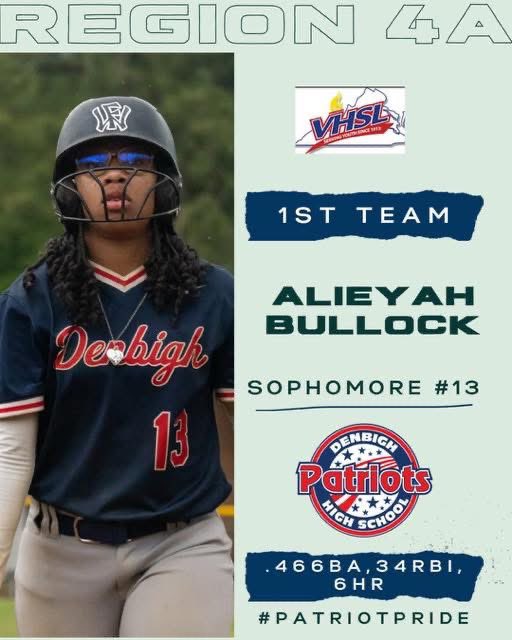WowFactorAC16's tweet photo. Huge shoutout to Alieyah Bullock for receiving 1st Team All region 4 as a sophomore. Aliyeah is a utility player for us with a big bat. https://t.co/hcRKu88OZ5