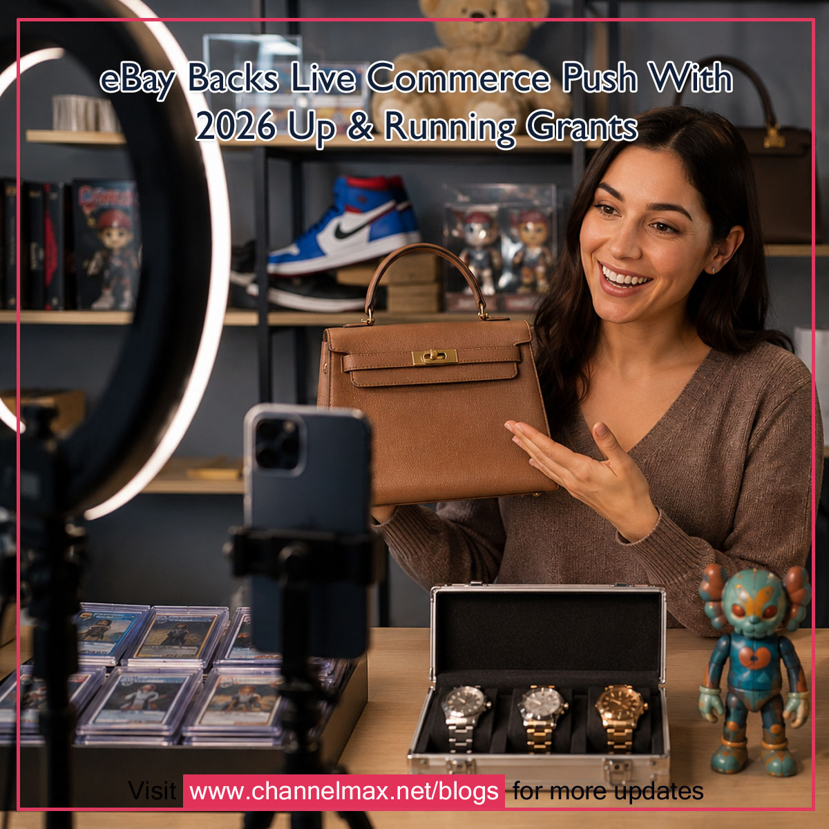 ChannelMAX's tweet photo. eBay Backs Live Commerce Push With 2026 Up &amp; Running Grants
Link: https://t.co/UgWnOIRTmc
.
.
.
#eBay #seller #sellercentral #news #update #channelmax #refundmax #fba #reimbursement #amazonrepricer #trends #business #growth #x #viral #trending #ecommerce #shopping #LiveCommerce https://t.co/wLPSUEoNhy