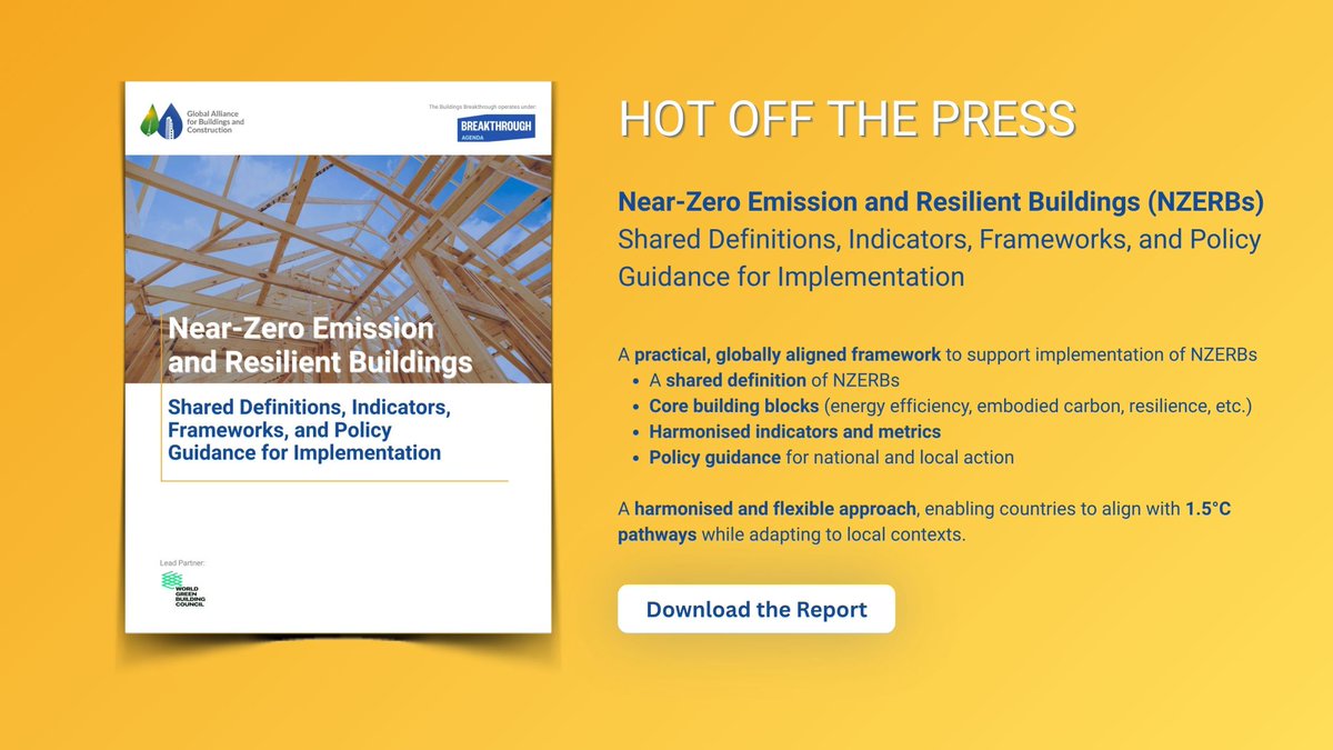 ResilienceIndex's tweet photo. Encouraging progress from Buildings Breakthrough and @Join_GlobalABC in advancing resilient buildings worldwide. #BuildingResilienceIndex and @edgebuildings were proud to join this important commitment at #COP28--and the work did not end there.

👉 Read: https://t.co/T0ejkYGQe8 https://t.co/3vVskKcKLi