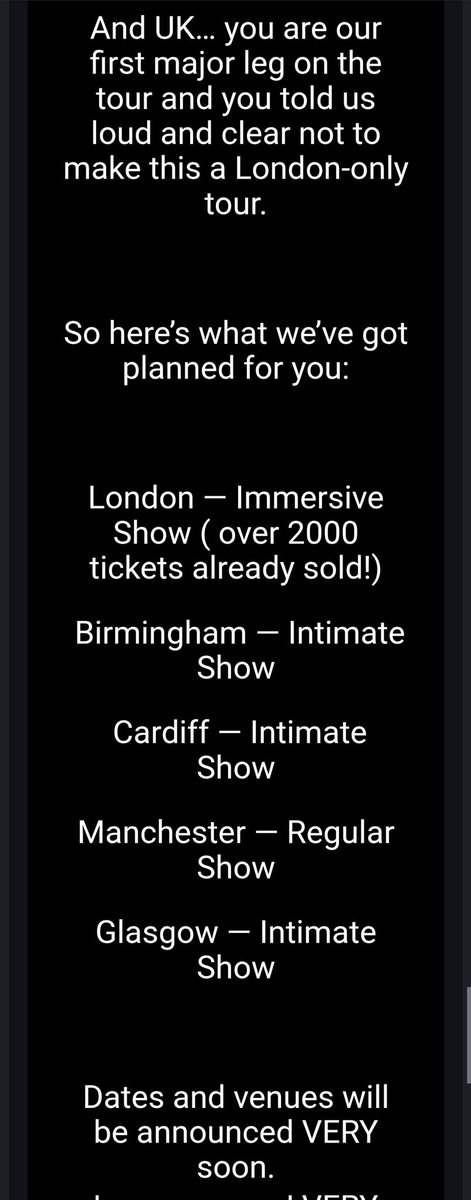 WeeAddy31's tweet photo. @FrackDeals @Crush40SoSTour I loved "We hear you UK, you want more than just London," but still nothing for Northern Ireland (or Ireland, but technically that's Europe)

Would love to go, but ain't taking a flight and time off work. Plus, the prices seem quite steep when Jun isn't even gonna be there. https://t.co/PyZXSjtqcJ
