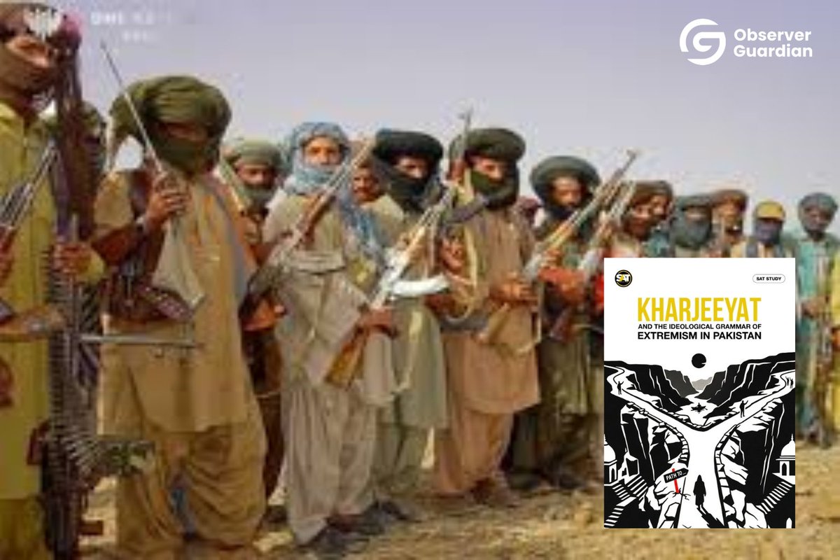 ObservrGuardian's tweet photo. 🚨 Terrorism is not self sustaining. It survives through an ideology that regenerates violence even after terrorist groups are dismantled.
📚 A new South Asia Times study argues that Pakistan must distinguish between terrorism as the operational outcome and Kharjeeyat as the doctrinal condition that enables violence to reappear under new names.
⚠️ The Four Pillars of Kharjeeyat:
🔹 Unauthorized Takfir
🔹 Rigid Literalism
🔹 Rejection of Scholarly Authority
🔹 Moral Delegitimization of Political Institutions
📍 The study warns that Political Takfir transforms governance disputes and policy disagreements into theological justifications for rebellion and terrorism.
📍 From the Khawarij of Siffin to Al Qaeda, TTP and ISKP, the same ideological grammar continues to fuel violence across generations.
📍 The 2007 Lal Masjid crisis became a pivotal moment in expanding the influence of Kharjeeyat based narratives and terrorist recruitment.
📍 The report outlines a six stage escalation ladder showing how doctrinal absolutism can evolve into operational terrorism.
🛡️ Military success alone is not enough.
📖 Intellectual refutation is essential.
🤝 Scholars, researchers and security institutions must work together.
📲 Digital platforms must be used to counter terrorist propaganda effectively.
If the doctrine survives, terrorism returns.
@CMShehbaz @OfficialDGISPR @PakPMO @PresOfPakistan @GovtofPakistan @MOFAPakistan @Pakistan_Army @PID_Gov @PTVNewsOfficial @RadioPakistan @APPNewsPak @UN @OIC_OCI @ICRC
#Countering_Kharjeeyat #Defeat_Extremist_Ideology #Countering_Extremism #Pakistan #NationalSecurity #FaithNotPolitics #UnityFaithDiscipline #ExposeCorruption