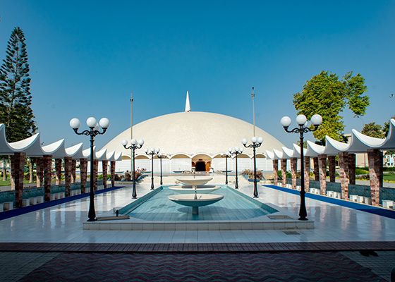 rubabbx's tweet photo. 1969.

A Pakistani architect built a dome 212 feet wide in Karachi with no central pillars.

Engineers said it was barely possible.

He built it anyway.

Masjid-e-Tooba. DHA Karachi. Designed by Dr. Babar Hamid Chauhan. One of the world's largest single-dome structures without internal support.

No pillars. The entire dome resting on a circular low wall at its base. 212 feet across. 51 feet tall. Pure white marble on the outside. Thousands of pieces of mirror glass covering the ceiling inside.

70,000 man-hours of labour for the dome alone.

But the detail that stops everyone cold is the acoustics.

Masjid-e-Tooba was designed so precisely that sound travels around the circular walls the way it does in the world's greatest performance halls. A whisper at one end of the prayer hall can be heard clearly at the other.

A mosque as acoustically perfect as a concert hall.

Built in Karachi. By a Pakistani architect. In 1969. Without modern computational engineering tools.

57 years later the dome still stands. Still holds Friday prayers. Still leaves every visitor speechless.

Pakistan built this.

Karachi Owns this.

The world just never looked.

Pakistan Zindabad. 🇵🇰