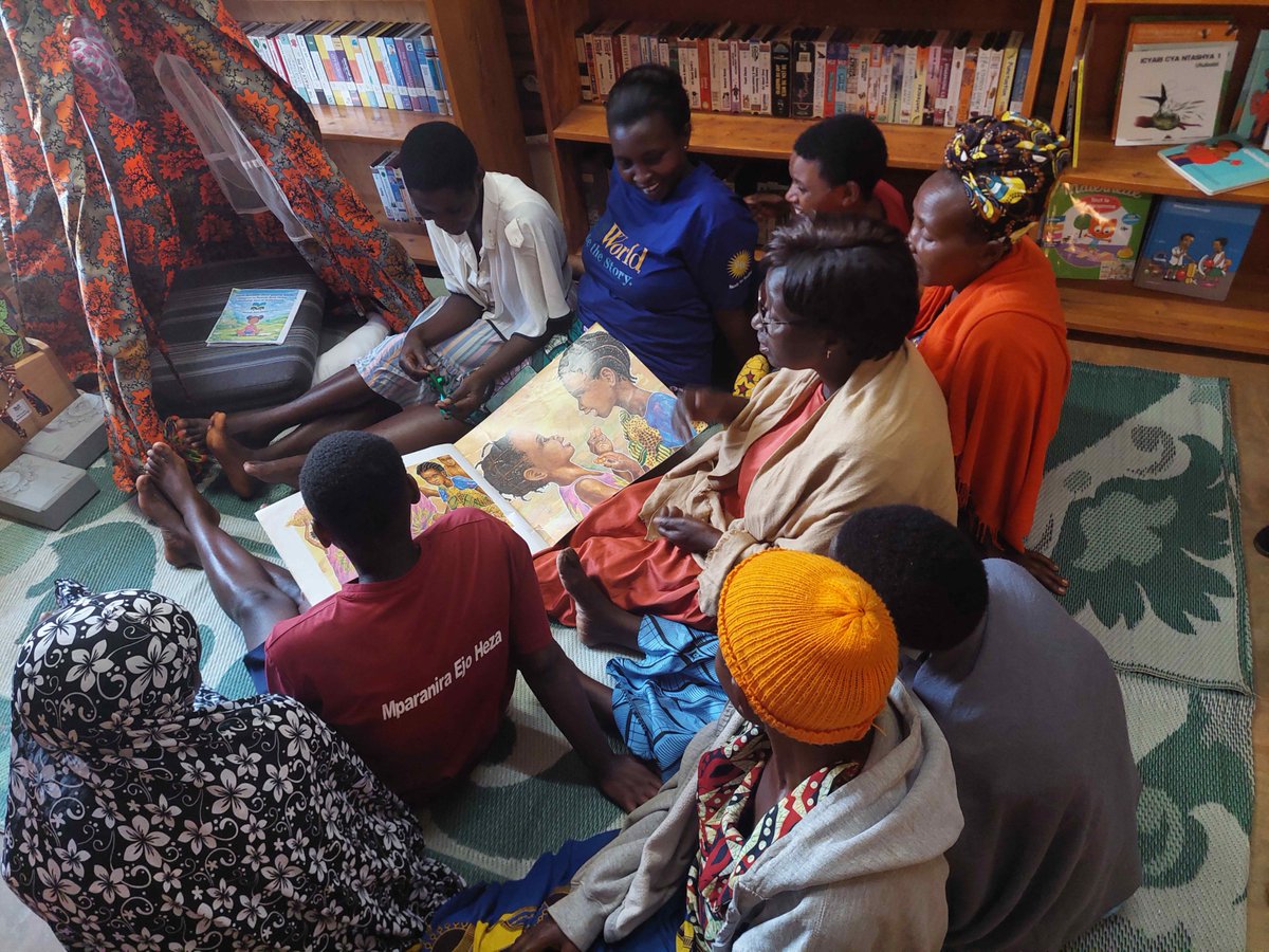 ReadyforReading's tweet photo. Through LitWorld’s LitMoms Club program at Ready for Reading, mothers are discovering how read-aloud sessions and storytelling can enhance literacy, foster learning, and cultivate a love for reading within the home.

2/3 https://t.co/nPaxjTEBil