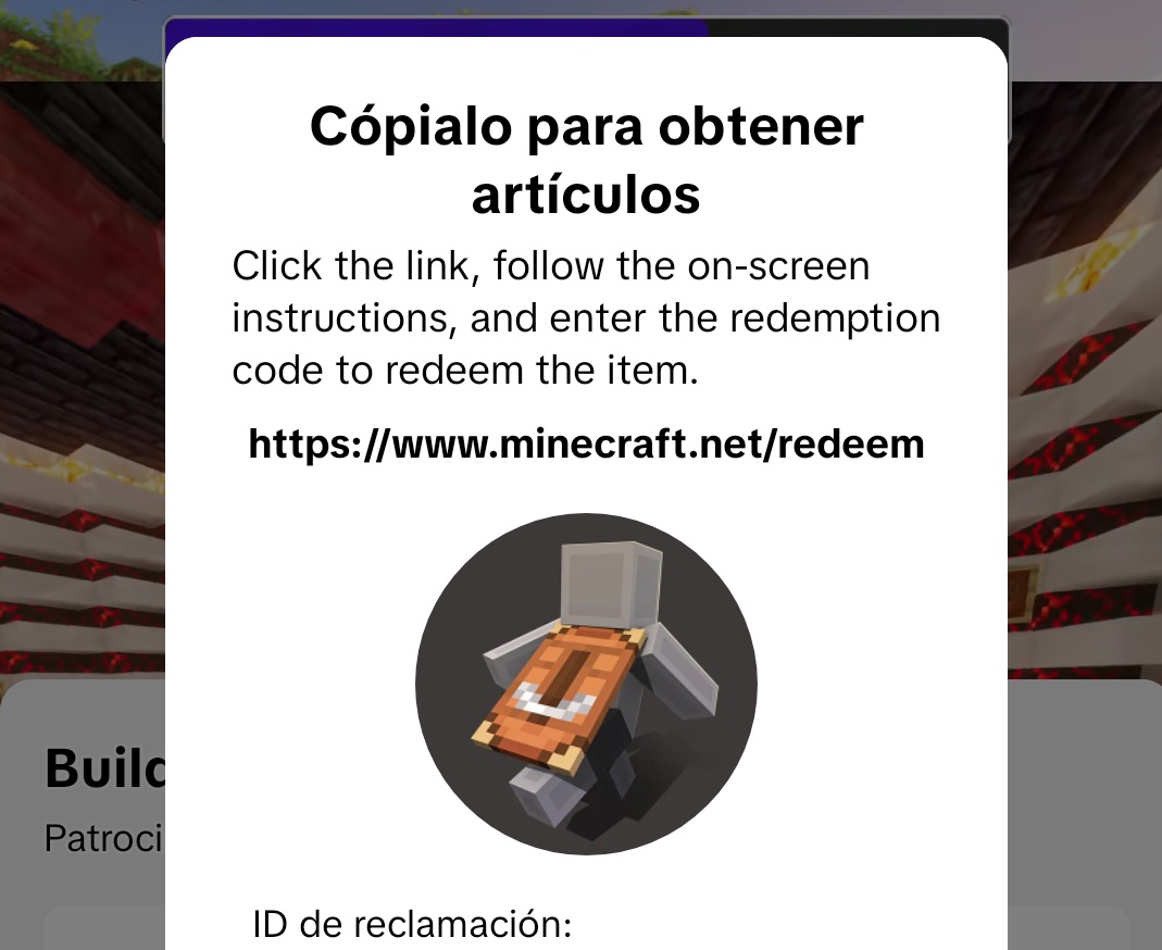 Dabluxy's tweet photo. @BobicraftMC Pero si la acabo de conseguir justo ahora en TikTok https://t.co/W6QsiCSVTE