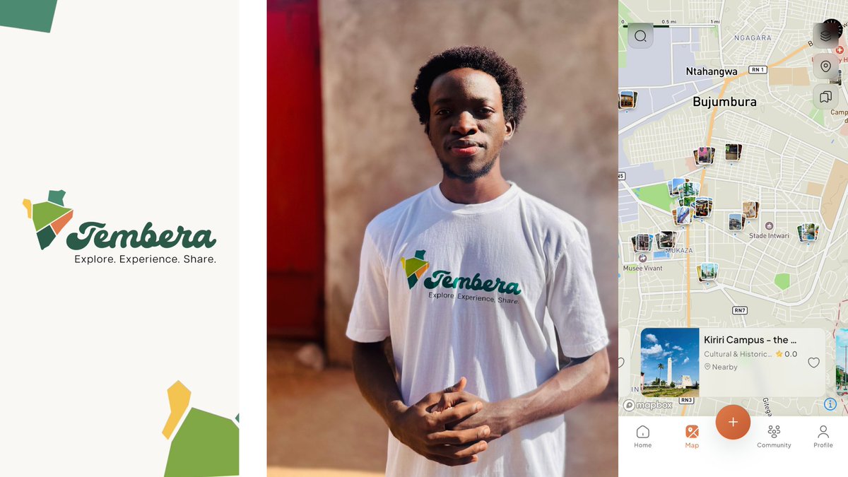 andikamagazine's tweet photo. When visitors search for #Burundi online, what image do they see? For years, that question troubled 22-year-old Burundian software engineering student Bon Tertius Tuyishimire. Too often, he says, internet searches about his country #Burundi were dominated by images of conflict, armed men, and fleeing civilians—visuals that failed to reflect the #beauty, #culture, and #tourism potential of #Burundi.
👉 https://t.co/6mPUqyJwgp
#andikamagazine #writeyourownstory #Burundi #africa #temberaapp #temberauburundi #ICT #mobileapp
