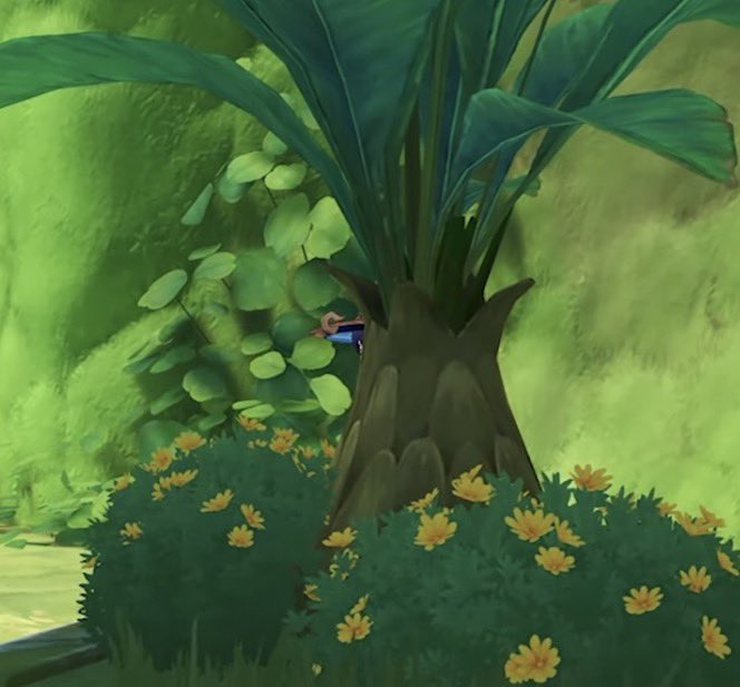 ghosttaal's tweet photo. it’s so endearing when scara tries to stay inconspicuous but is immediately given away by his obnoxiously large hat. he’s so cute https://t.co/nq56XrPigf