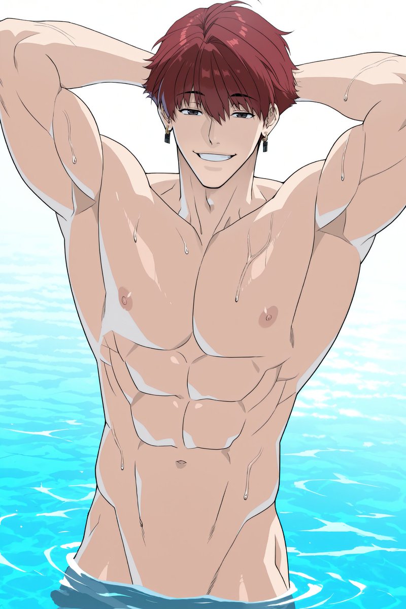 AllanimaGStars's tweet photo. Chill
#Thaddeus​ #KillerPeter #Muscular #Sexy #Manhwa #Swimsuit #Towel #SFW https://t.co/wcfTe2Uxch