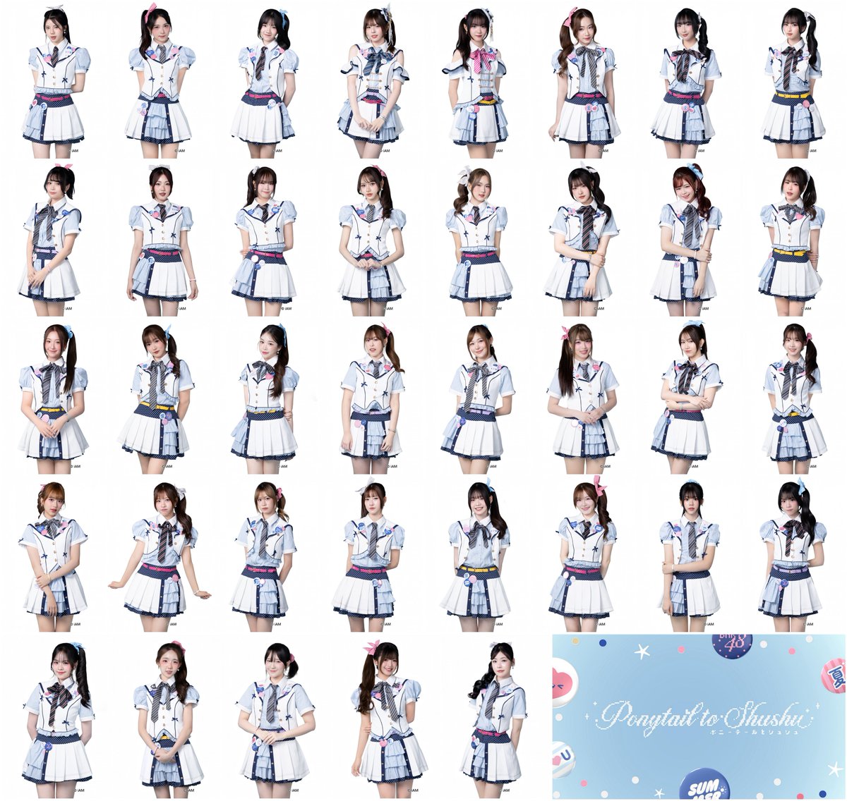cyber0001's tweet photo. #BNK48 6th Album #PonytailtoShushuTH 

Member profile half https://t.co/i8eHjXs7YU