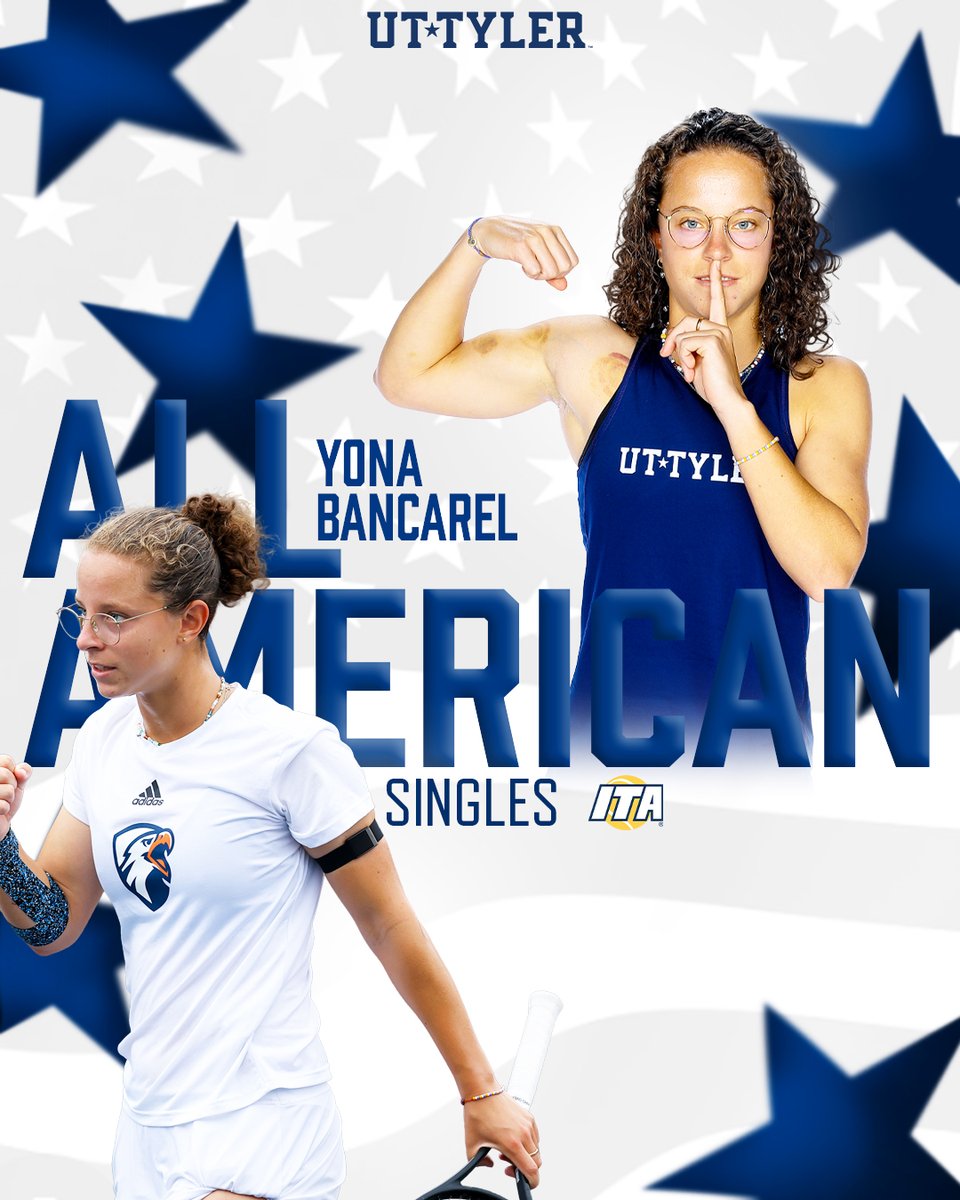 uttylerpatriots's tweet photo. WTEN | THREE MORE ALL-AMERICANS!

@patriotstennis sees three ITA All-American honors, the most in a single season in women's program history!

Release: https://t.co/f3APAhvvQZ

#SwoopSwoop https://t.co/AUdbPGIxnl