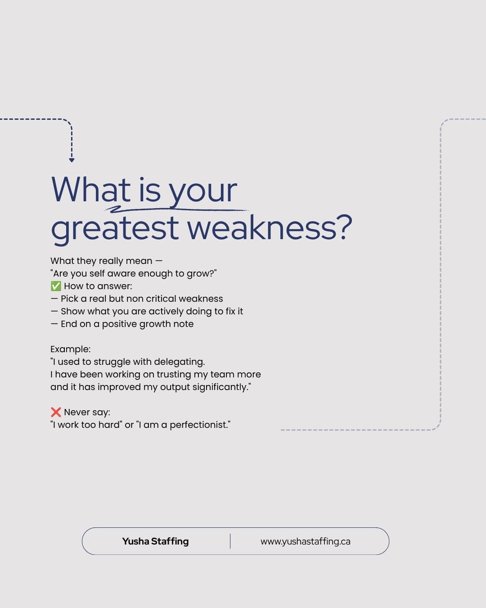 YushaInfo's tweet photo. These 5 questions show up in almost every interview:
Visit  https://t.co/Ku4ghDMDwy or DM us today.
#InterviewTips #JobSearch #CareerAdvice #InterviewPrep #GetHired #CareerGrowth #JobHunting #InterviewQuestions #ProfessionalDevelopment #CareerSuccess https://t.co/RCtgRAbClX