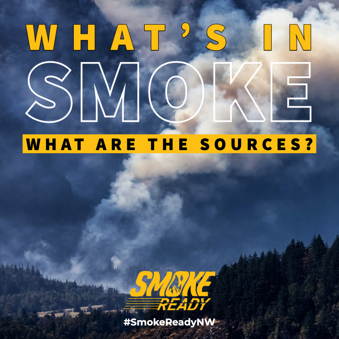 MultCoHealth's tweet photo. 🔥Smoke from wildfires, prescribed burns, wood stoves, and other household sources contains a mixture of harmful substances like particulate matter, carbon monoxide, and volatile organic compounds. These pollutants can have negative impacts on our health and the environment. As we gear up for wildfire season in the Pacific Northwest, let's prepare ourselves by understanding the dangers of smoke and the sources that contribute to it. Together, we can help our communities be #SmokeReady.

➡️ Learn more at: https://t.co/5ERhi12784  

📣 Comment below: What do you do to prepare for wildfire season?