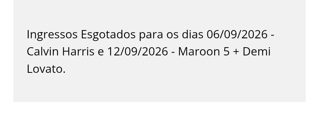 nanica_93's tweet photo. @etsegaci O próprio site ta dizendo que dia 06 e 12 ja esgotaram https://t.co/ysFI9dwgco