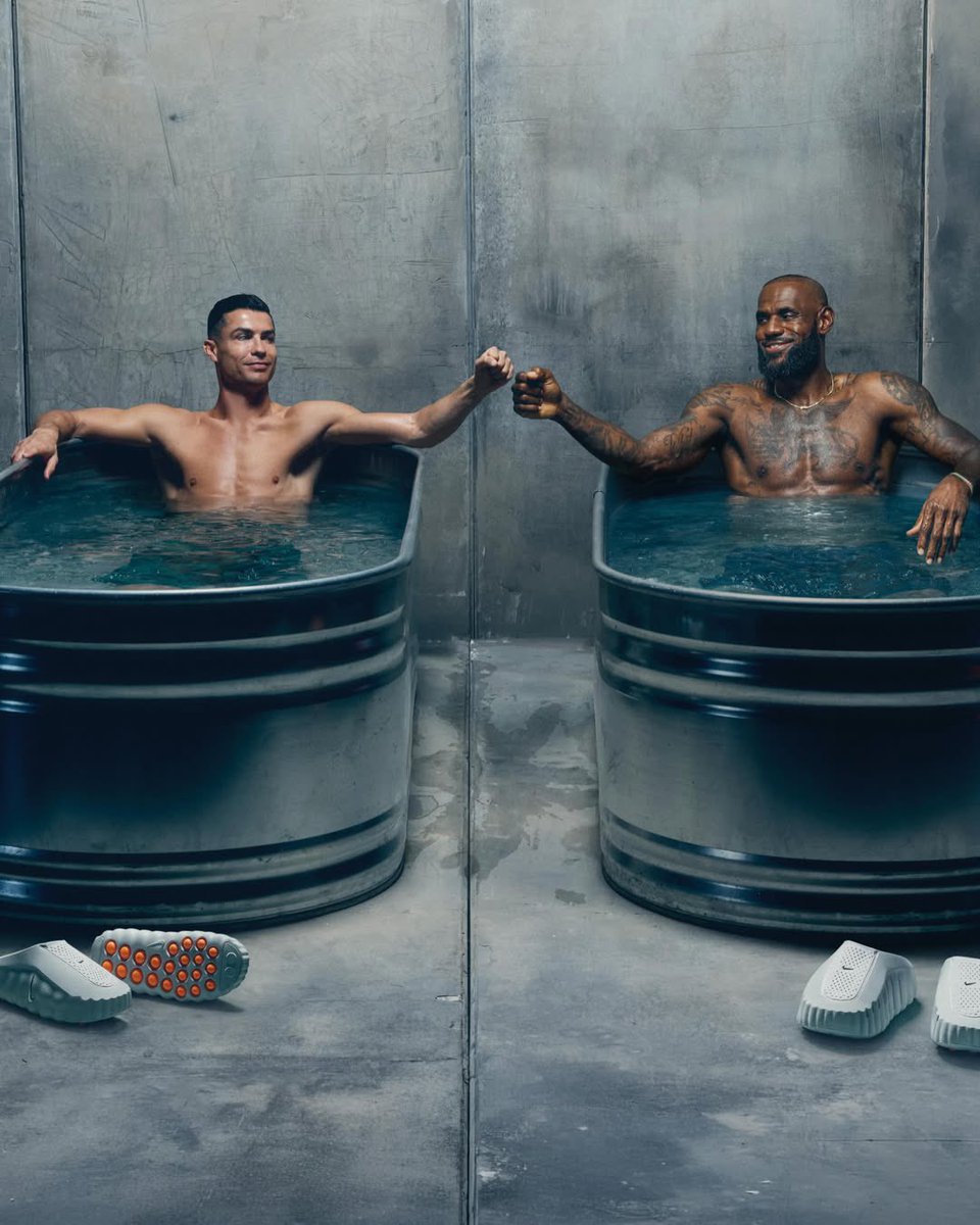 B24PT's tweet photo. Nike juntou Ronaldo e LeBron James num anúncio 🐐 https://t.co/17CLkL1ytt