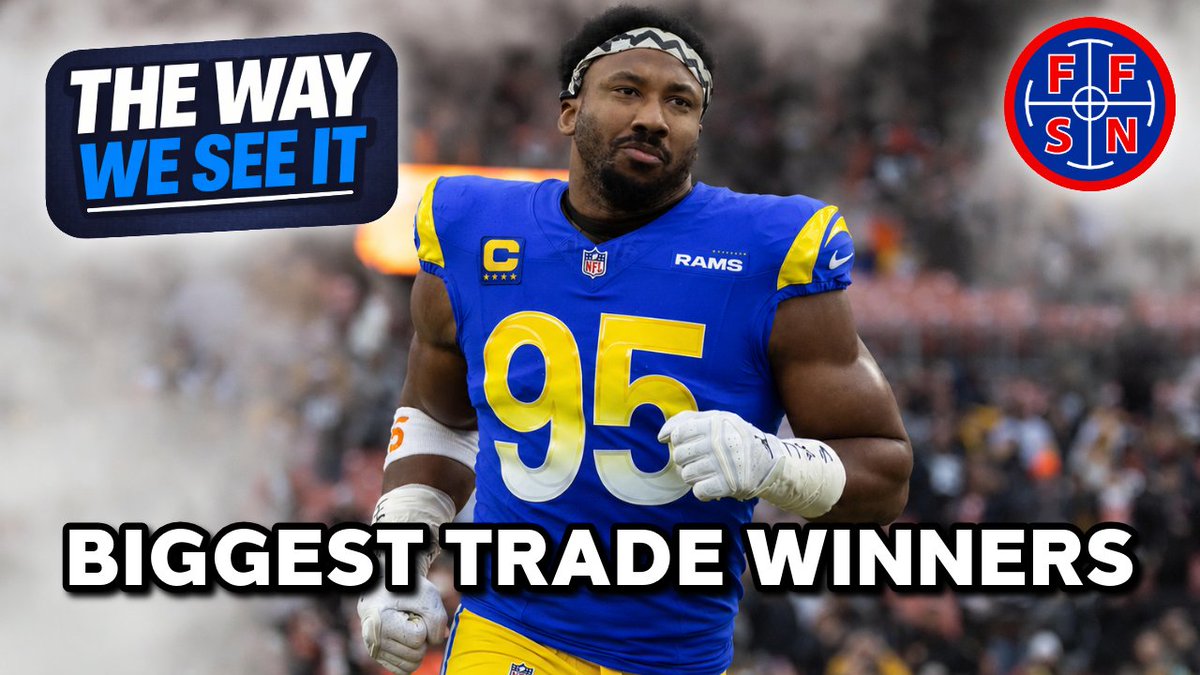 FansFirstSN's tweet photo. ICYMI:

Big NFL trades always create winners and losers 👀 @JHartman_PIT and @WhoDatWesley13 get into who really came out on top on The Way We See It 

🎥: https://t.co/NCrDW12w1F

🎧: https://t.co/69w8vTDs6H https://t.co/TfLqkTkrWa