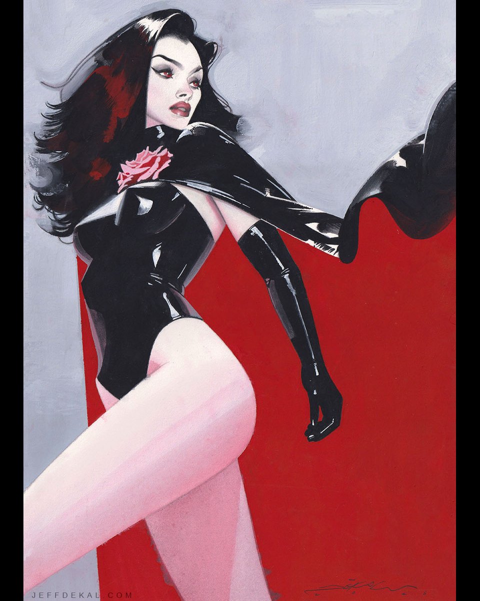 jeffdekal's tweet photo. Black Queen commission for HeroesCon https://t.co/mn3iSD2lk9