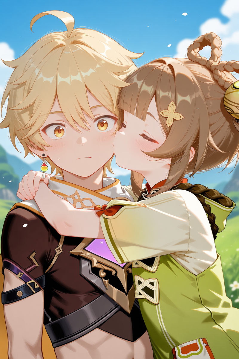 AI_Paca's tweet photo. #AIイラスト︎ #AIart #GenshinImpact #原神
 (1/2) https://t.co/rX6Jo7HRGw