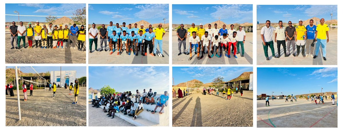 IGADHealthS's tweet photo. #IGADRefugees |

📍Ali Addé, Djibouti 🇩🇯

The workshop organized by @IGADHealthS on strengthening social cohesion between refugees and host communities continued this afternoon with community activities, including sports events and cultural exhibitions.

Football matches bringing together refugees and members of host communities helped foster mutual trust, teamwork, sportsmanship, and solidarity among participants, contributing to stronger social bonds and peaceful coexistence within the community.

#IGADSupportPlatform