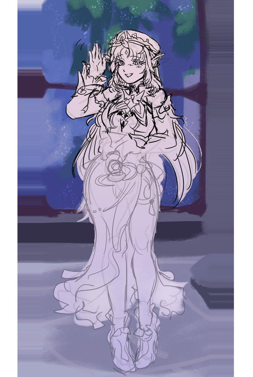 ruffka's tweet photo. nicole wip cause I got her and I love her lots https://t.co/wRhsWsPa4g