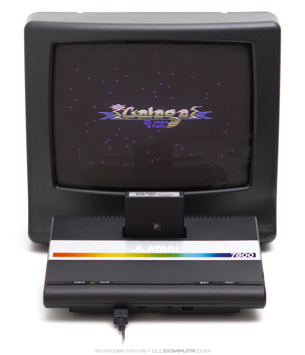 oldcomputr's tweet photo. An #Atari 7800 #console I bought in 1998 when printed classified magazines still existed.
https://t.co/Am65P6FCYY https://t.co/luSnm6FoyV
