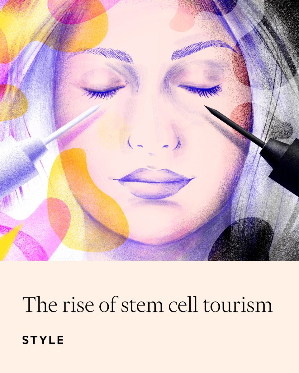 FT's tweet photo. First discovered in the 1960s, stem cells have become a medical buzzword over the past decade, touted for their near-miraculous abilities. 

Today, there’s an increasing interest around their cosmetic potential too: https://t.co/JVy43yC8Ar https://t.co/SkX7cdQToK